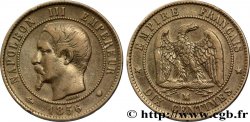 Dix centimes Napoléon III, tête nue 1856 Marseille F.133/39 TTB40 