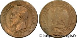 Dix centimes Napoléon III, tête laurée 1864 Paris F.134/13 B6 