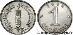 Piéfort acier de 1 centime Épi 1962 Paris F.106/4P SPL63 