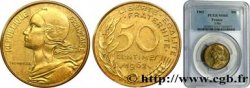 50 centimes Marianne, col à trois plis 1962 Paris F.197/2