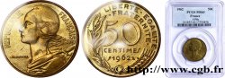 50 centimes Marianne, col à trois plis 1962 Paris F.197/2