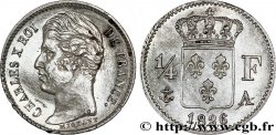 1/4 franc Charles X 1826 Paris F.164/2