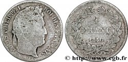1 franc Louis-Philippe, couronne de chêne 1840 Paris F.210/73