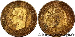 Dix centimes Napoléon III, tête nue 1855 Paris F.133/19 TB20 