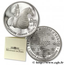Belle Épreuve 1½ Euro / 10 Francs - Le Cavalier Chinois 1996 Paris F.1907 1