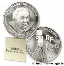 Belle Épreuve 100 francs - Federico Fellini 1995 Paris F./ MS70 