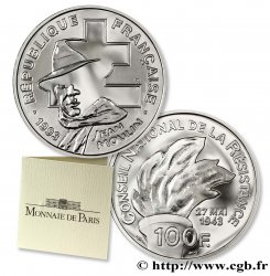 Belle Épreuve 100 francs - Jean Moulin 1993 Paris F./