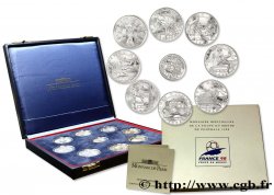 Coffret Belle Épreuve - Coupe du monde de football 1998 1997 Paris  FDC70 