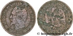 Un centime Napoléon III, tête nue 1856 Marseille F.102/31 B6 