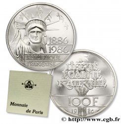 Belle Épreuve 100 francs Liberté (Statue de la) 1986 Paris F.454/2 var.
