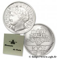 Belle Épreuve 100 francs Fraternité 1988 Paris F.1604 4 MS70 