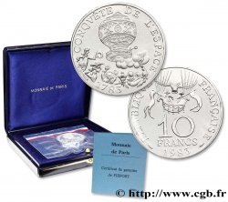 Piéfort Argent de 10 francs Conquête de l’Espace 1983 Pessac GEM.188 P2