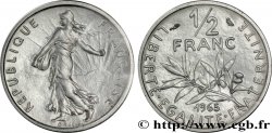 Piéfort nickel de 1/2 franc Semeuse 1965 Paris F.198/4P