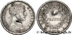 2 francs Napoléon Ier tête laurée, République française 1808 Paris F.254/4