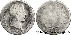 1 franc Napoléon Ier tête laurée, Empire français 1809 Rouen F.205/2