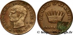 Centesimo Napoléon Empereur et Roi d’Italie, 2eme type 1812 Milan M.321 