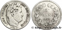 1 franc Louis-Philippe, couronne de chêne 1840 Rouen F.210/74