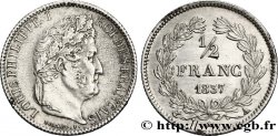1/2 franc Louis-Philippe 1837 Paris F.182/66