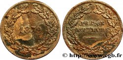 Essai monétaire hybride, module du décime 1839  VG.2901  TTB48 