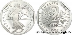 2 francs Semeuse, nickel, différent dauphin, BE (Belle Épreuve) 1994 Pessac F.272/21 var.
