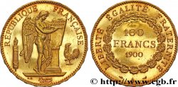 100 francs or Génie, tranche inscrite en relief Dieu protège la France 1900 Paris F.552/13 SUP62 