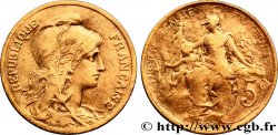 5 centimes Daniel-Dupuis 1900  F.119/9 TB35 