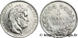 5 francs IIe type Domard 1842 Paris F.324/95