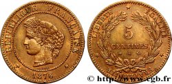 5 centimes Cérès 1876 Paris F.118/13