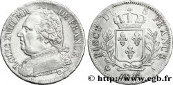 5 francs Louis XVIII, buste habillé 1814 Paris F.308/1