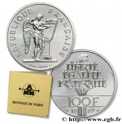 Piéfort Brillant Universel de 100 francs Droits de l&nbsp;Homme 1989 Pessac F.457/2P