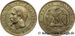 Dix centimes Napoléon III, tête nue 1853 Paris F.133/2 TTB45 