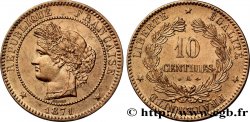 10 centimes Cérès 1871 Paris F.135/6 TTB50 