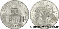 Piéfort Brillant Universel de 100 francs Panthéon 1983 Pessac F.451/3P SUP55 