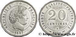 Essai de 20 centimes Merley  1887 Paris VG.4052  SUP62 