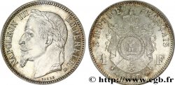 1 franc Napoléon III, tête laurée 1867 Strasbourg F.215/7