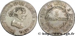5 franchi, moyens bustes 1805 Florence M.432  TB35 