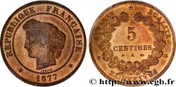 5 centimes Cérès 1877 Paris F.118/15