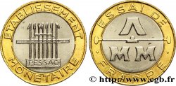 Essai de frappe de 10 francs, bimétallique n.d.  G.826 