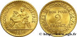 2 francs Chambres de Commerce 1921  F.267/3