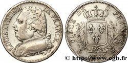 5 francs Louis XVIII, buste habillé 1815 Toulouse F.308/26