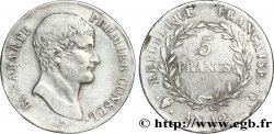 5 francs Bonaparte Premier Consul 1804 Perpignan F.301/23