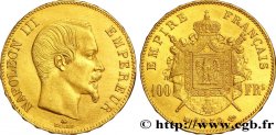 100 francs or Napoléon III, tête nue 1859 Strasbourg F.550/8