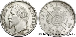 1 franc Napoléon III, tête laurée 1870 Strasbourg F.215/16 SUP58 
