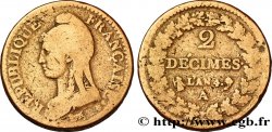 2 décimes Dupré 1796 Paris F.145/1