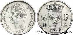 1/4 franc Charles X 1827 Paris F.164/10
