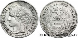 20 centimes Cérès, IIe République 1851 Paris F.146/7