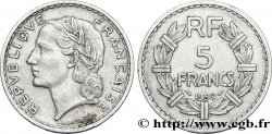 5 francs Lavrillier, aluminium 1950 Beaumont-Le-Roger F.339/21