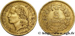 5 francs Lavrillier, bronze-aluminium 1946 Castelsarrasin F.337/8