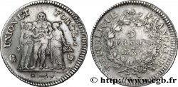 5 francs Union et Force, Union serré, seulement gland extérieur 1799 Paris F.288/98