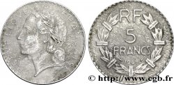 Faux de 5 francs Lavrillier, aluminium 1949 Beaumont-le-Roger F.339/19
